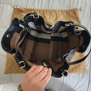 Black Burberry Bag (used)